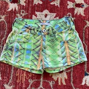 Fun multicolored shorts